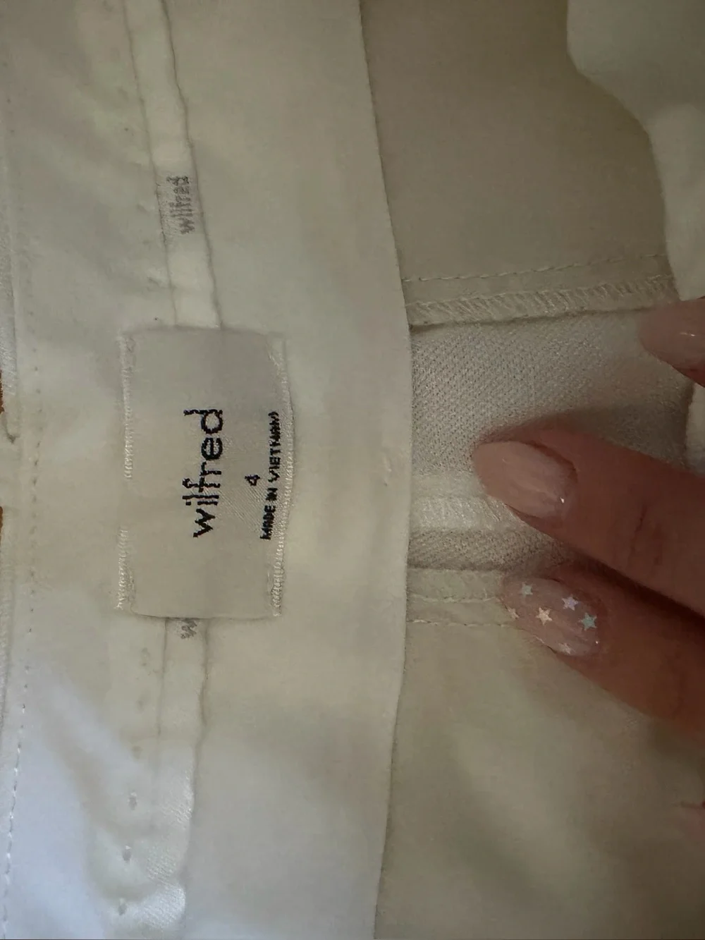 Aritzia Wilfred Linen Effortless Pant